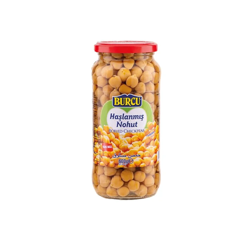 Burcu Boiled Chickpeas 600g - 12 pec/ctn