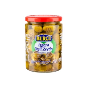 Burcu Grilled Green Olive 550g - 12 pec/ctn