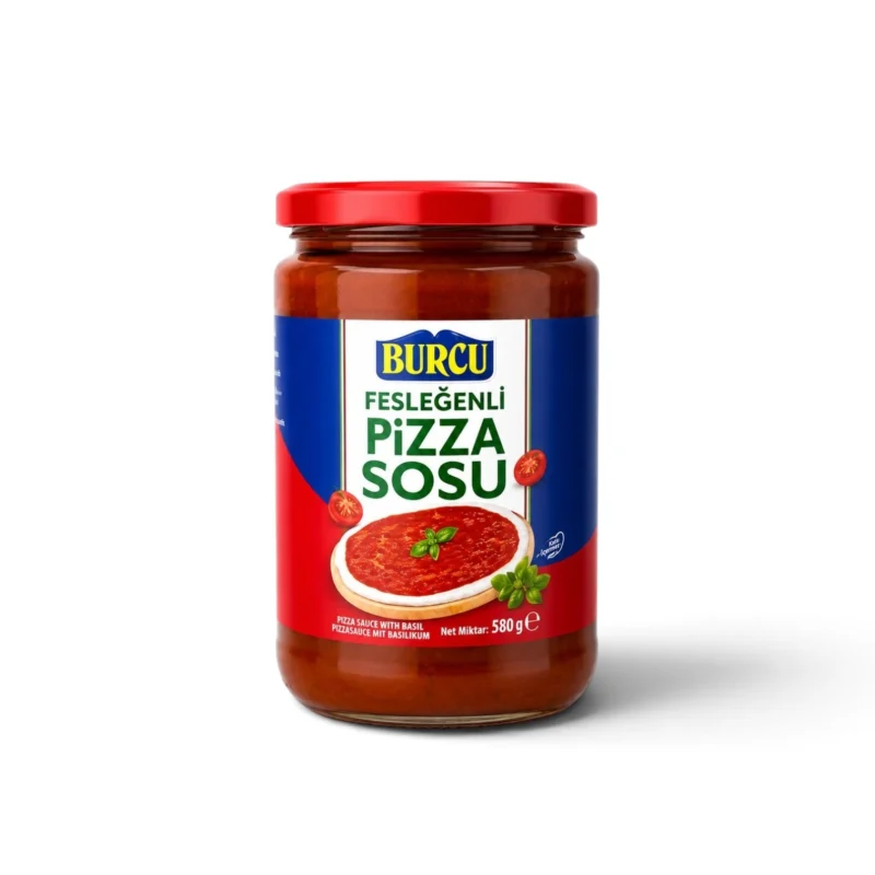 Burcu Pizza Sauce With Basil 580g – 12 pcs/ctn 1 Burcu Pizza Sauce With Basil 580g – 12 pcs/ctn