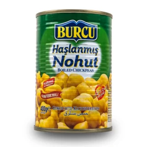 Burcu Boiled Chickpeas 400g - 24 pec/ctn