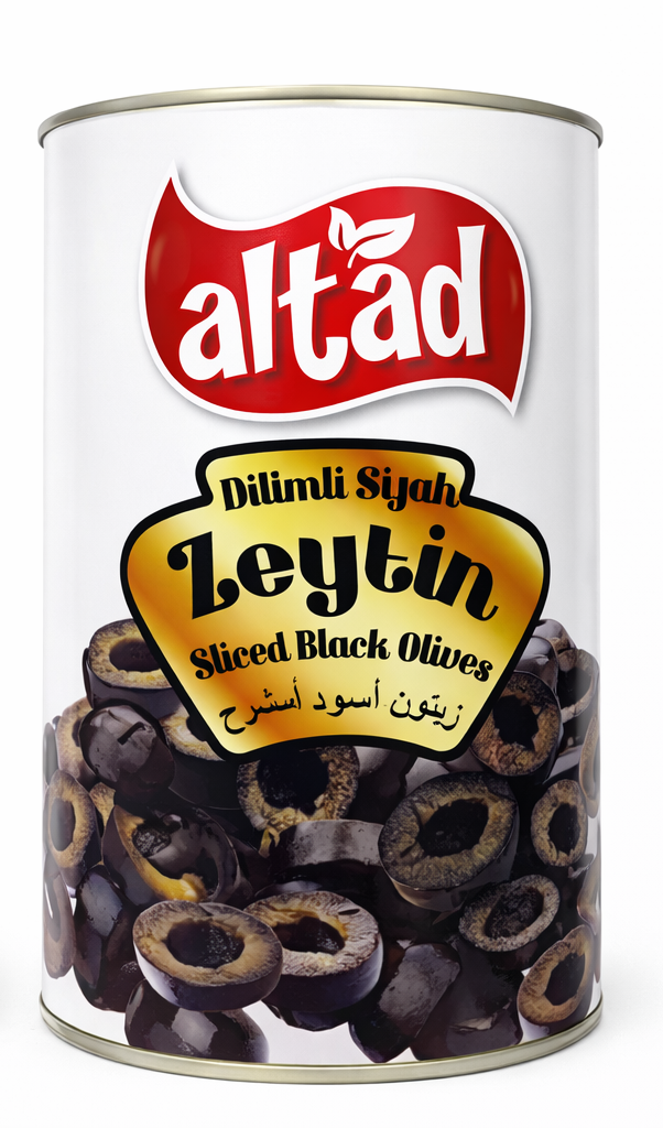 Altad Sliced Black Olives 4350 gr