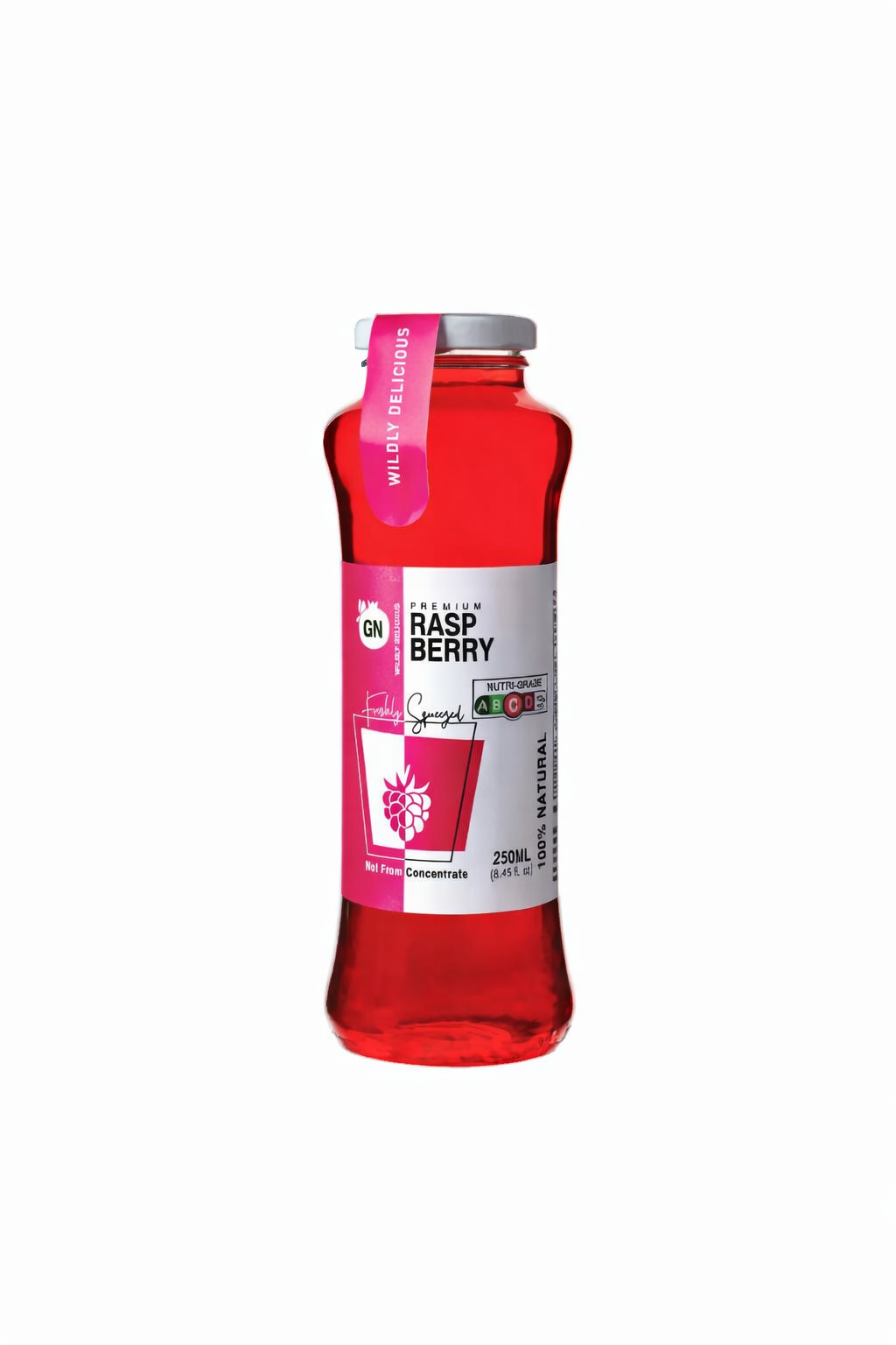 GN 100% Raspberry Juice 250ml