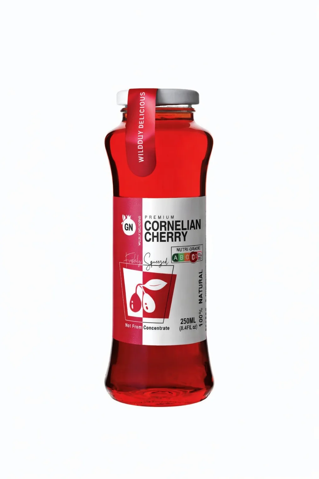 GN 100% Cornelian Cherry Juice 250ml – 20 pcs/ctn