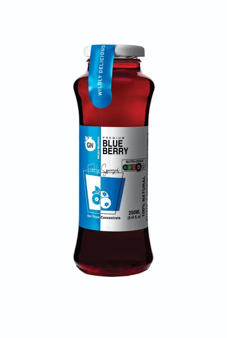 GN 100% Blueberry Juice 250ml – 20 pcs/ctn