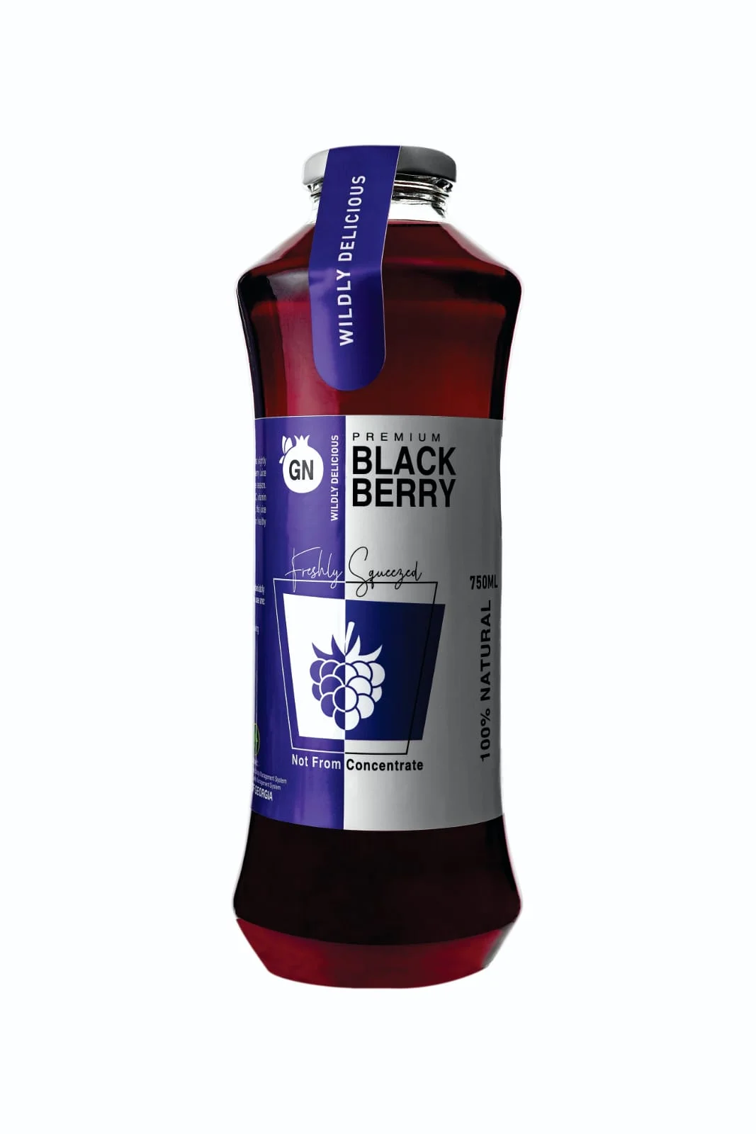 GN 100% Blackberry Juice 750ml – 8 pcs/ctn 1 GN 100% Blackberry Juice 750ml – 8 pcs/ctn