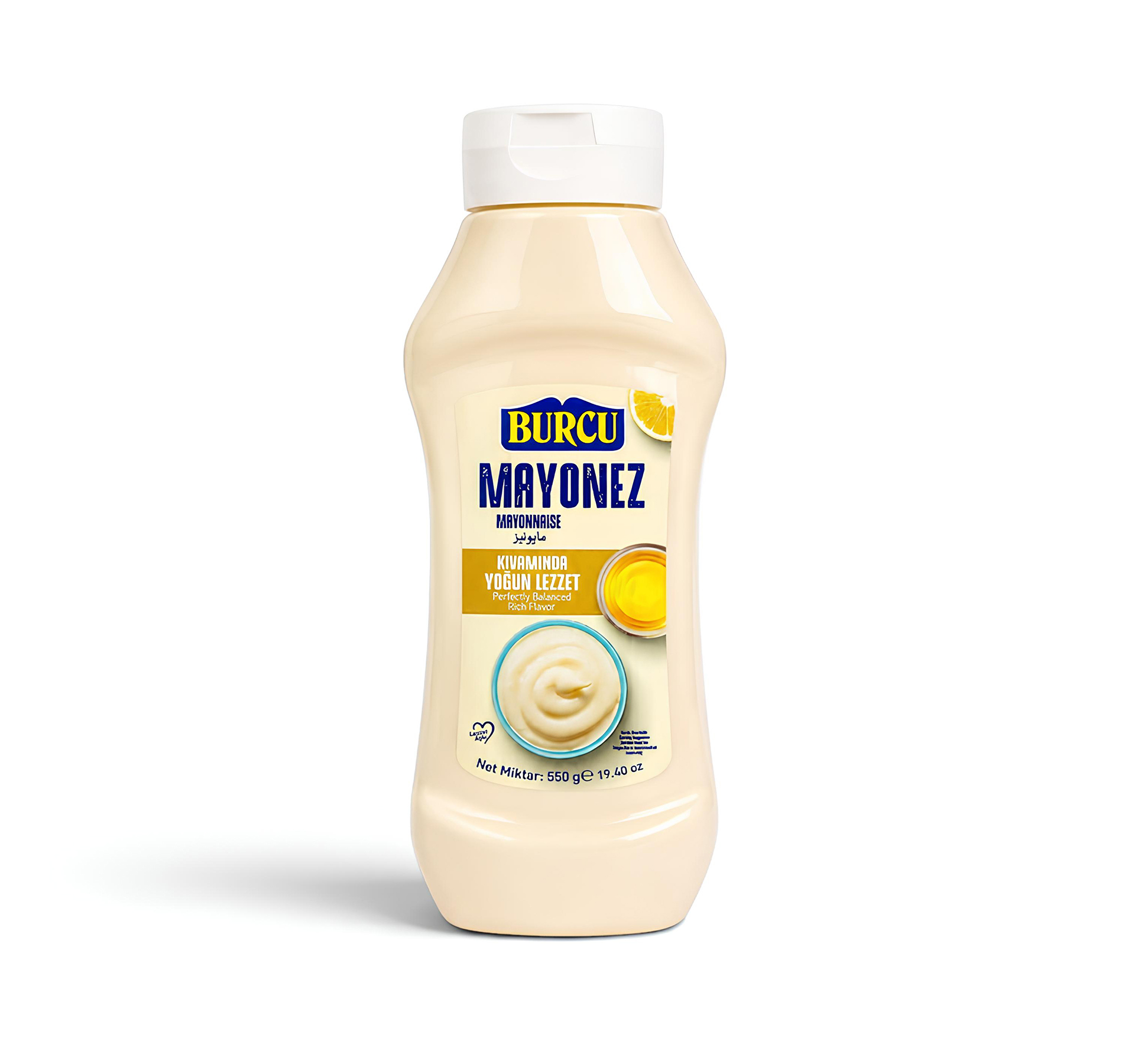 Burcu Mayonnaise 550g – 12 pcs/ctn 1 Burcu Mayonnaise 550g – 12 pcs/ctn