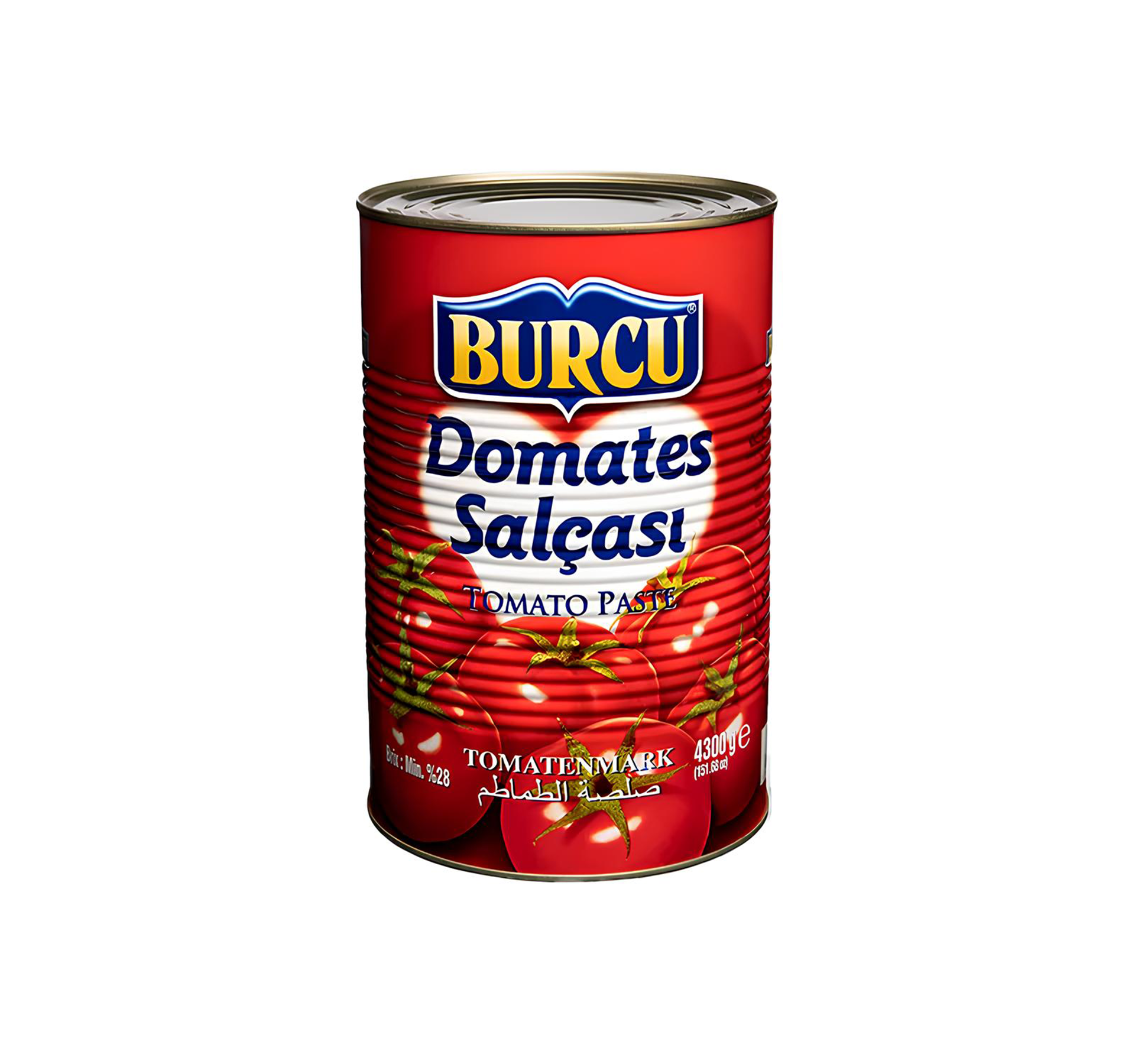 Burcu Tomato Paste 4300g - 6 pcs/ctn 1 Burcu Tomato Paste 4300g - 6 pcs/ctn