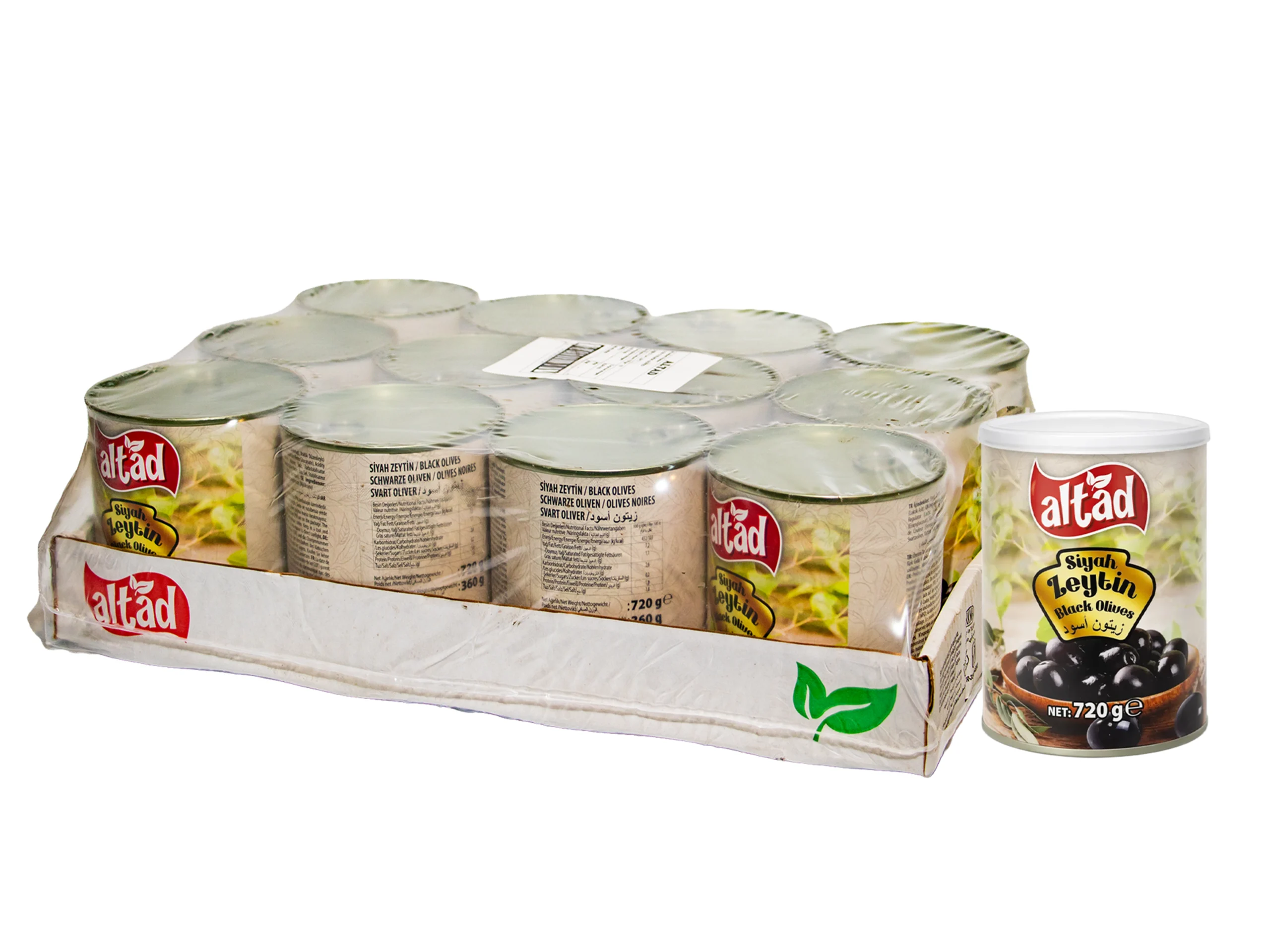 Altad Black Olives (tin)720g – 12 pcs/ctn 2 Altad Black Olives (tin)720g – 12 pcs/ctn - Image 2