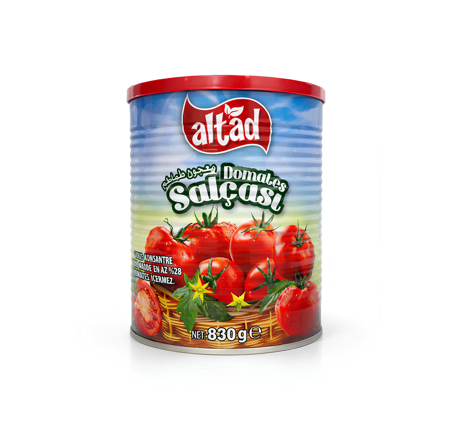 Altad Tomato Paste 830g – 12 pcs/ctn 1 Altad Tomato Paste 830g – 12 pcs/ctn