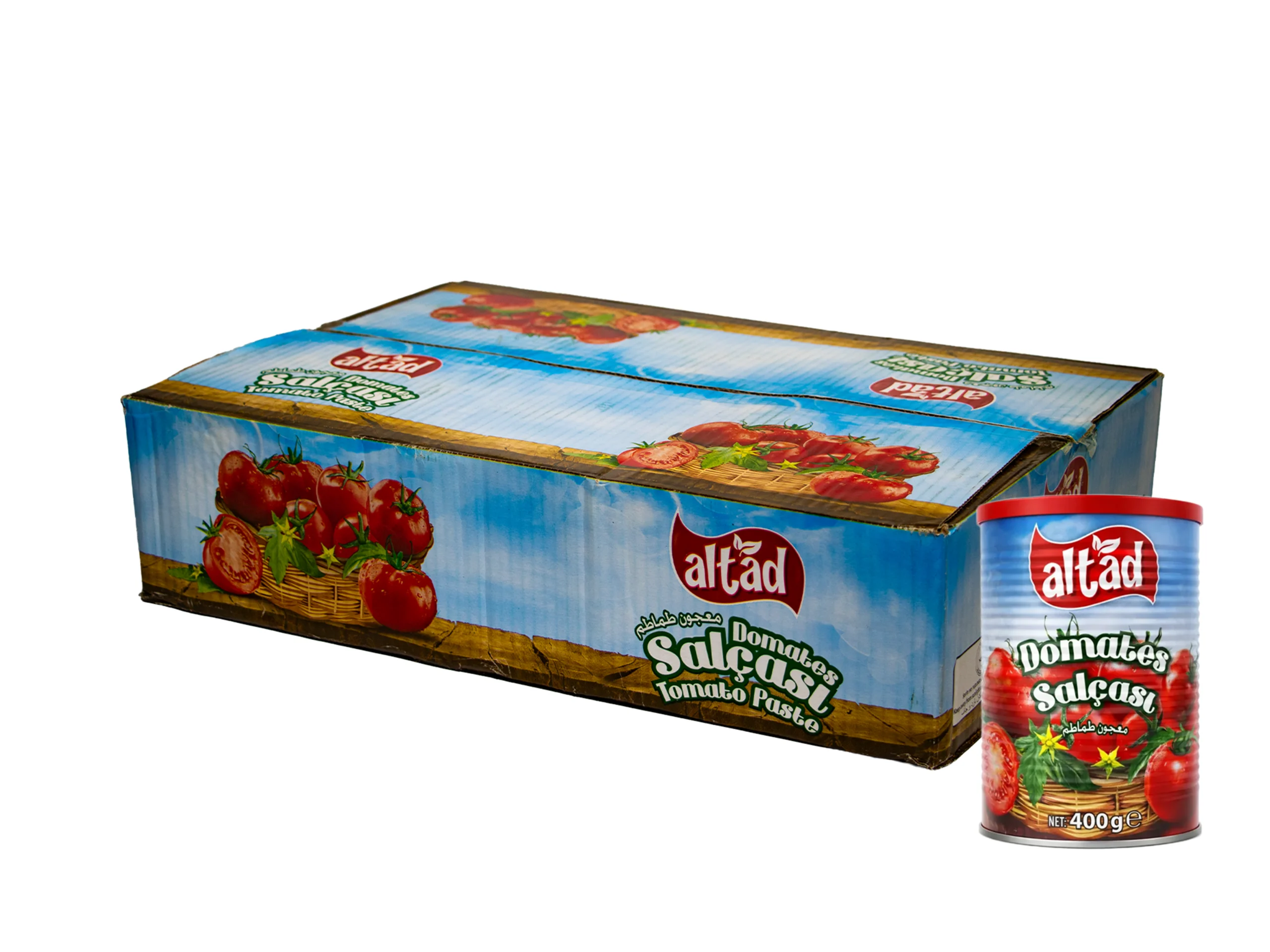 Altad Tomato Paste 400g – 24 pcs/ctn 2 Altad Tomato Paste 400g – 24 pcs/ctn - Image 2