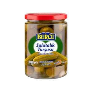 Burcu Cucumber Pickle 580g no.1 - 12 pcs/ctn