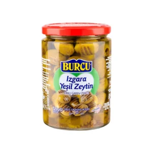 Burcu Grilled Green Olive 550g - 12 pcs/ctn