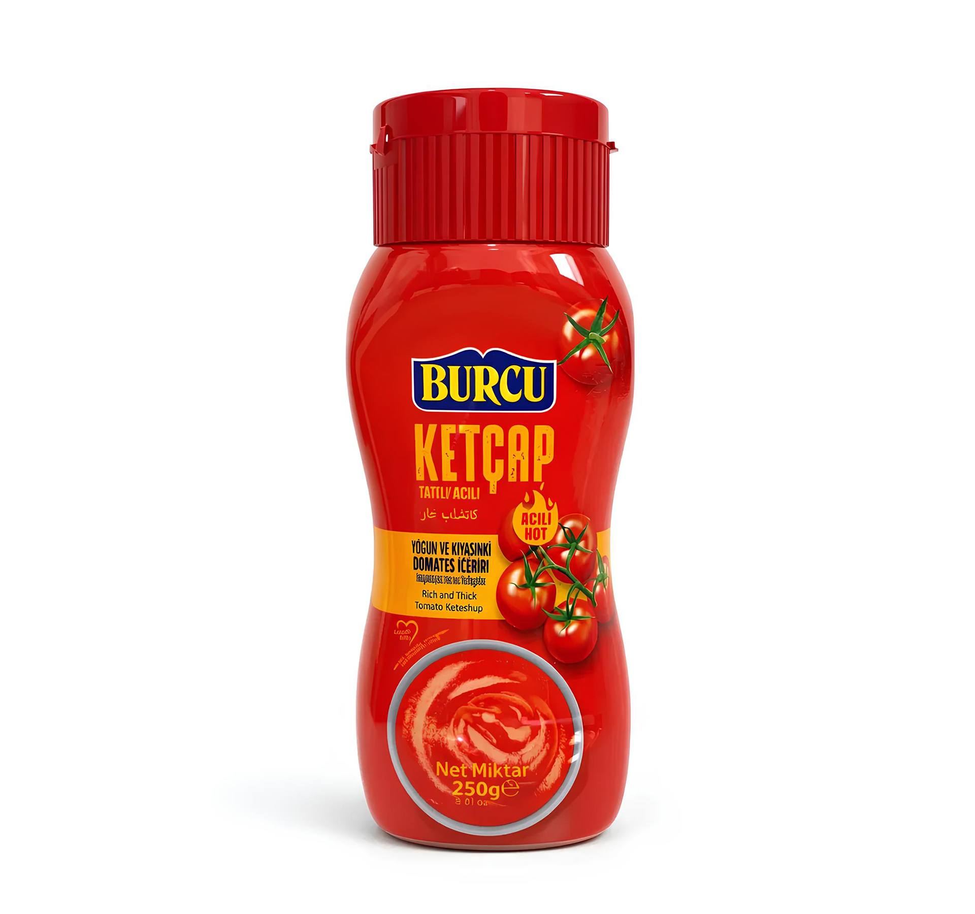 Burcu Ketchup Hot 250g -12 pcs/ctn 1 Burcu Ketchup Hot 250g -12 pcs/ctn