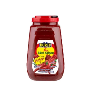 Burcu Pepper Paste Hot Plastic Bottle 4200g - 4 pcs/ctn