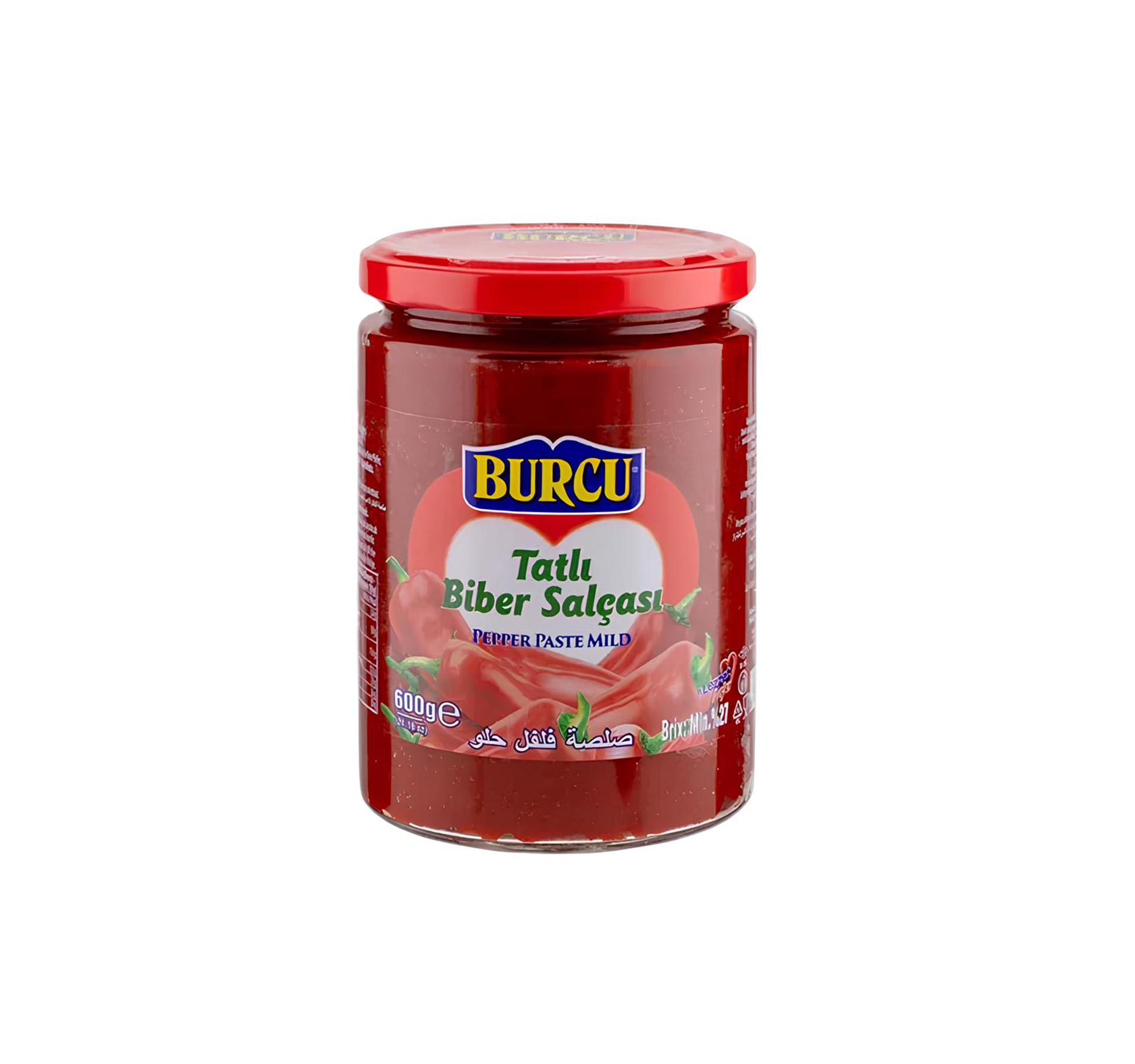 Burcu Pepper Paste Mild 600g - 12 pcs/ctn 1 Burcu Pepper Paste Mild 600g - 12 pcs/ctn