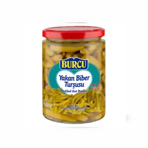 Burcu Pepper Pickle 520g - 12 pcs/ctn