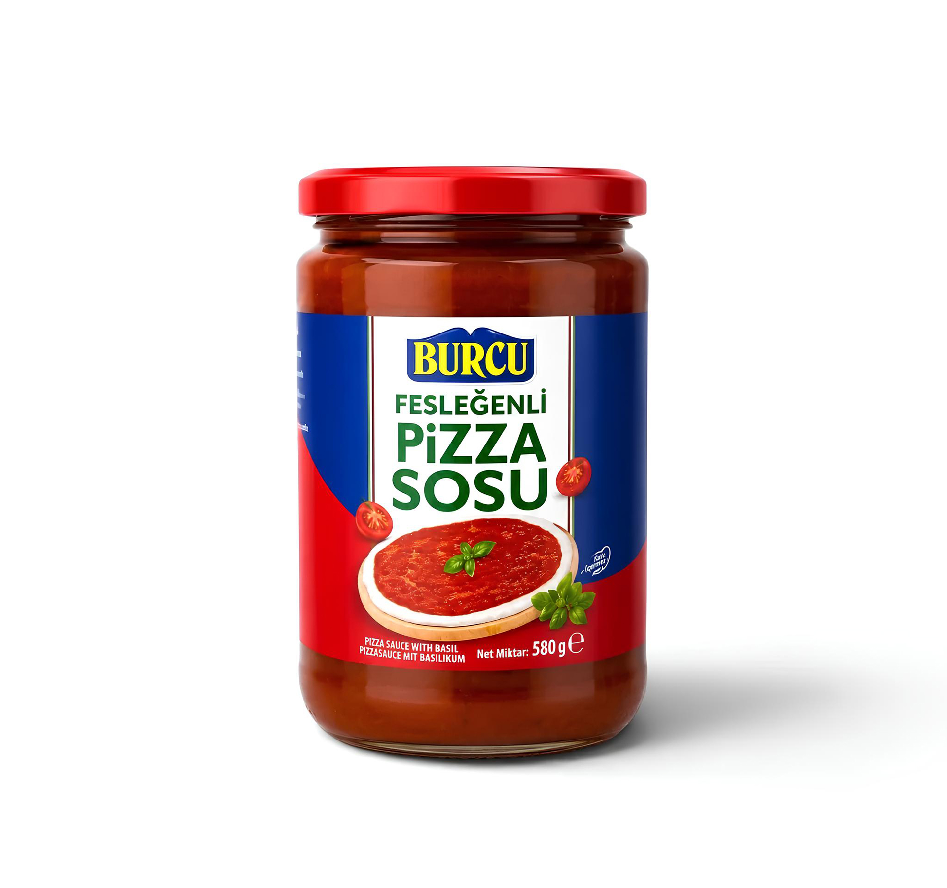 Burcu Pizza Sauce With Basil 580g – 12 pcs/ctn 1 Burcu Pizza Sauce With Basil 580g – 12 pcs/ctn