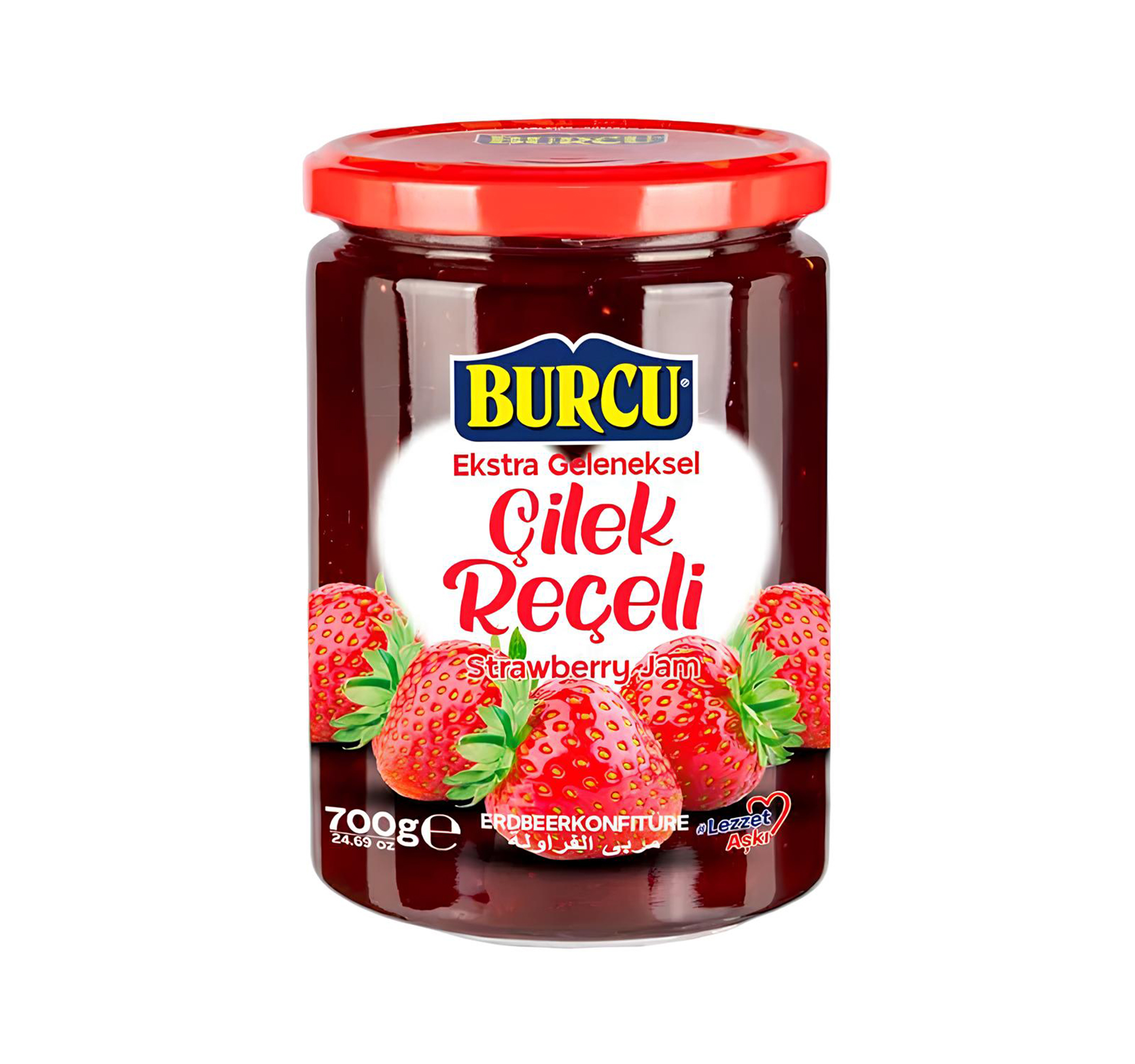 Burcu Strawberry Jam 700g - 12 pcs/ctn 1 Burcu Strawberry Jam 700g - 12 pcs/ctn