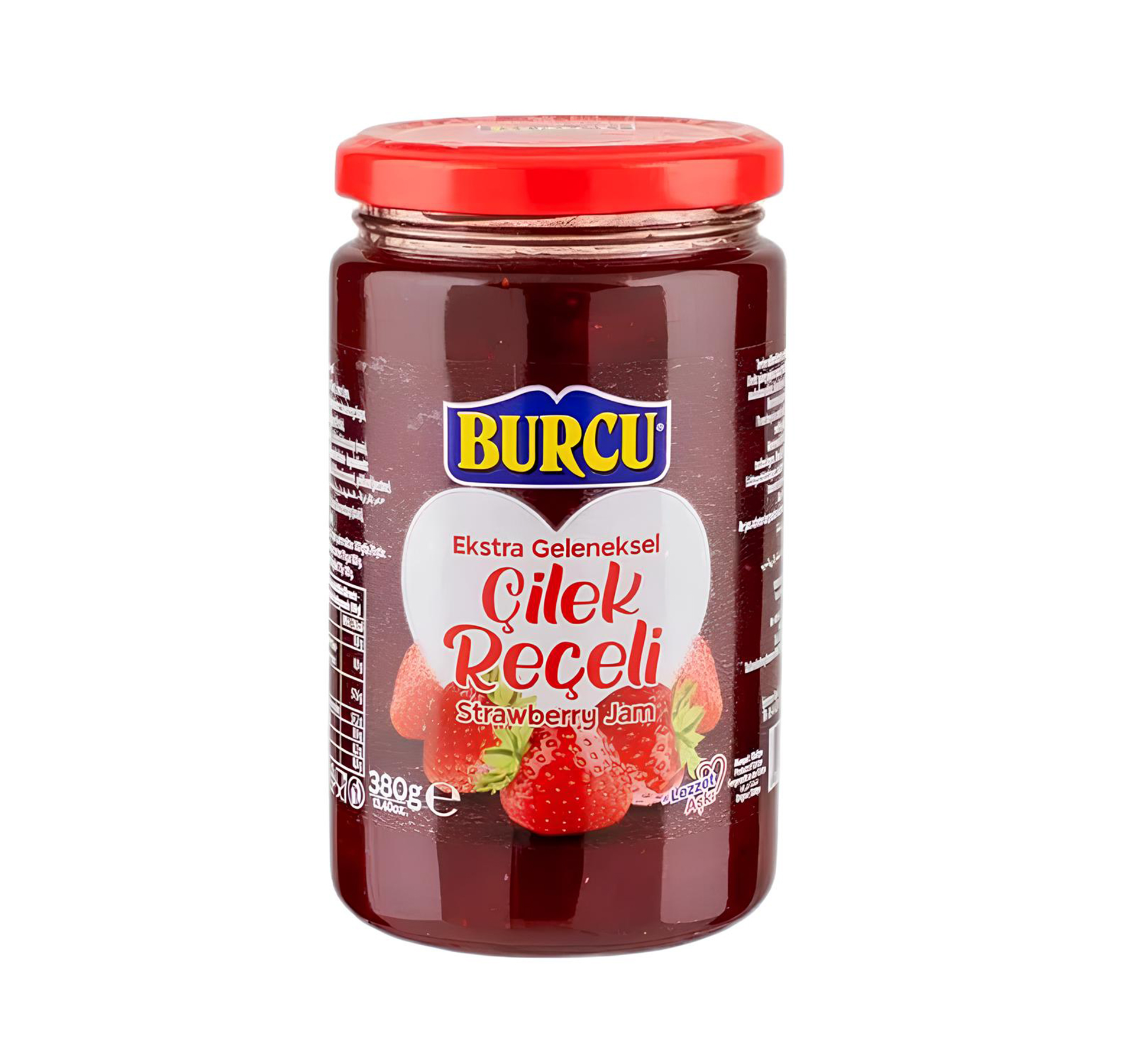 Burcu Strawberry Jam 380g - 12 pcs/ctn 1 Burcu Strawberry Jam 380g - 12 pcs/ctn