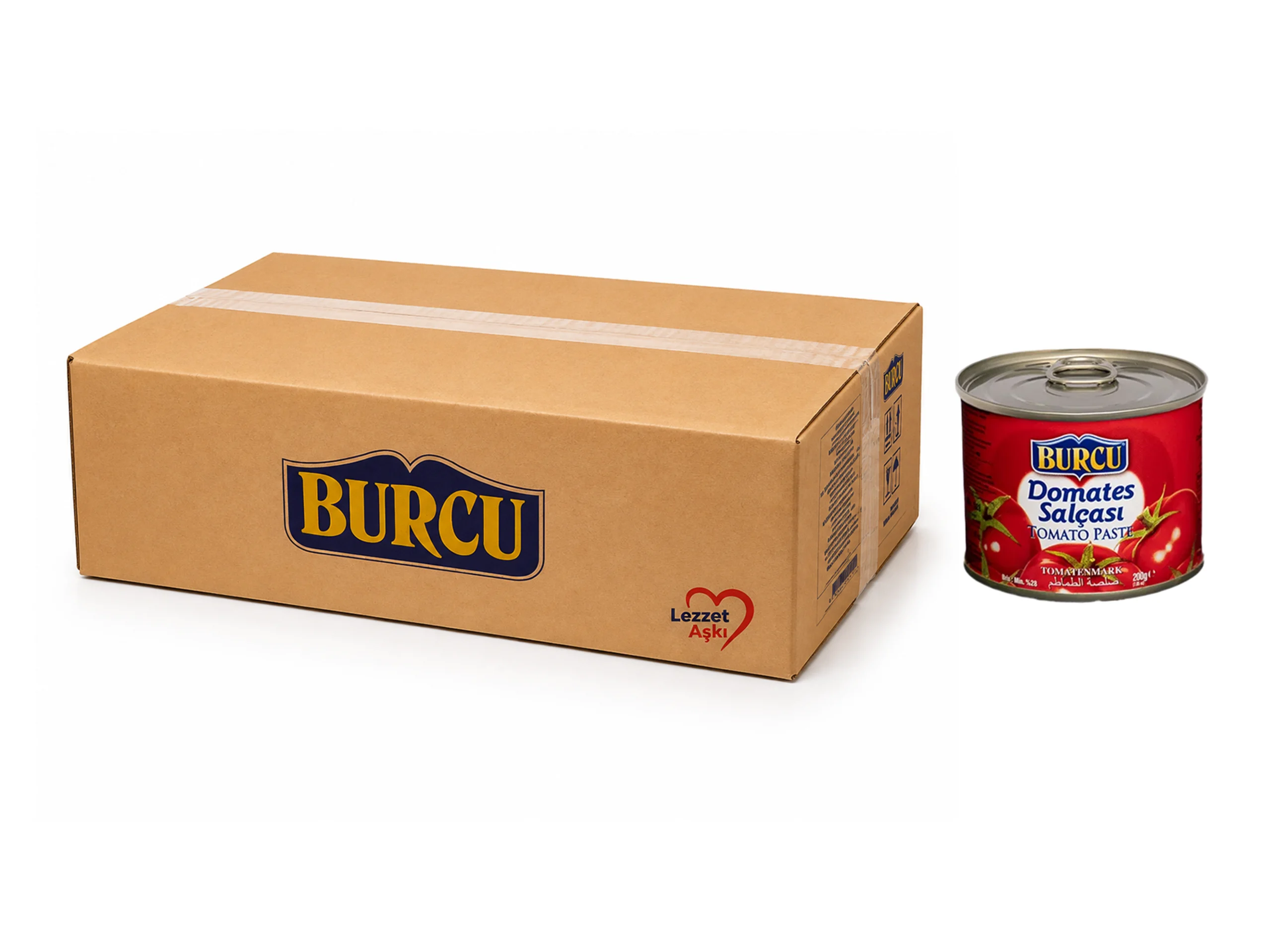 Burcu Tomato Paste 200g - 48 pcs/ctn 2 Burcu Tomato Paste 200g - 48 pcs/ctn - Image 2