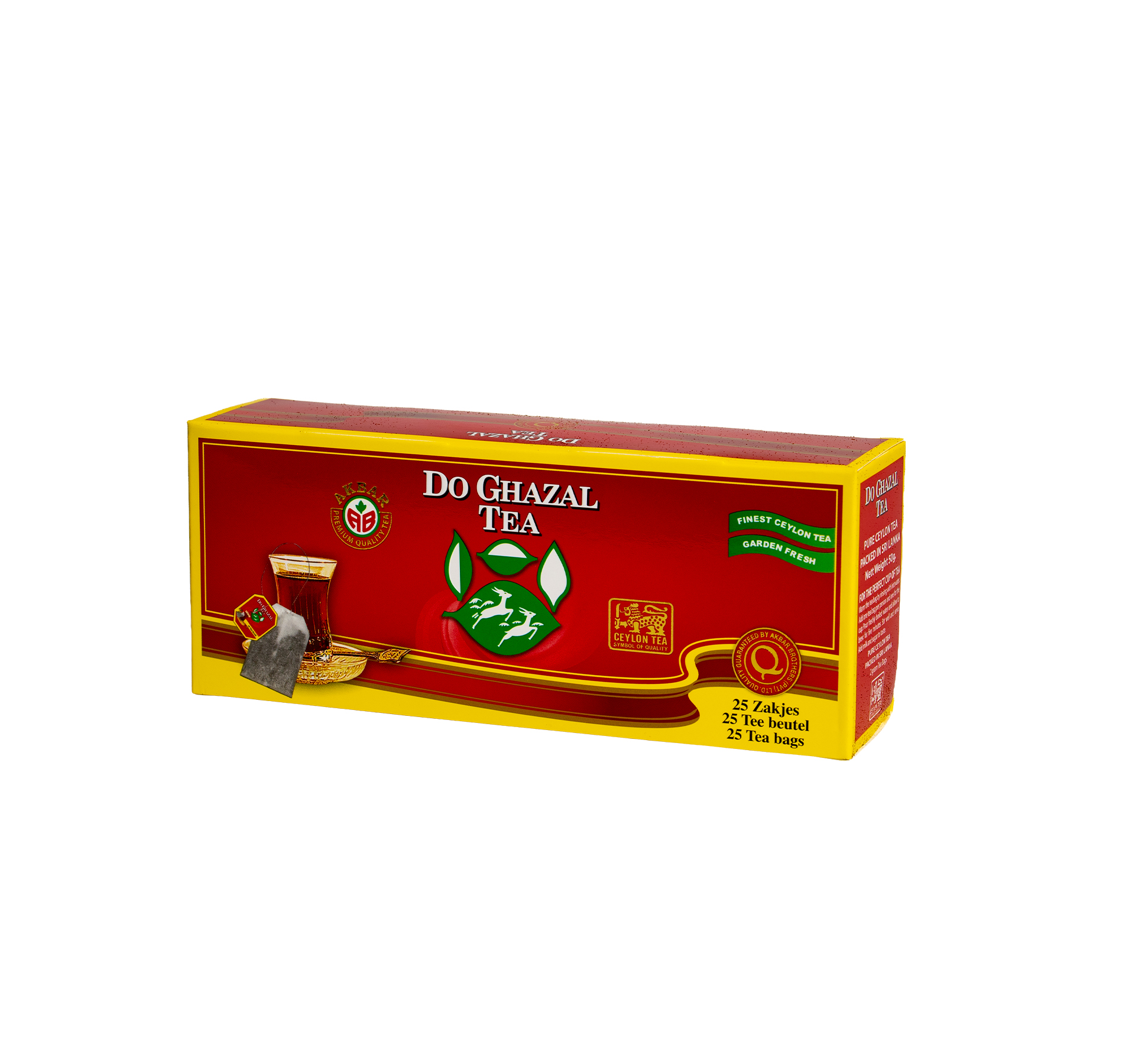 Do Ghazal Black Tea Bags 36 X 25 – 36 pcs/ctn 1 Do Ghazal Black Tea Bags 36 X 25 – 36 pcs/ctn