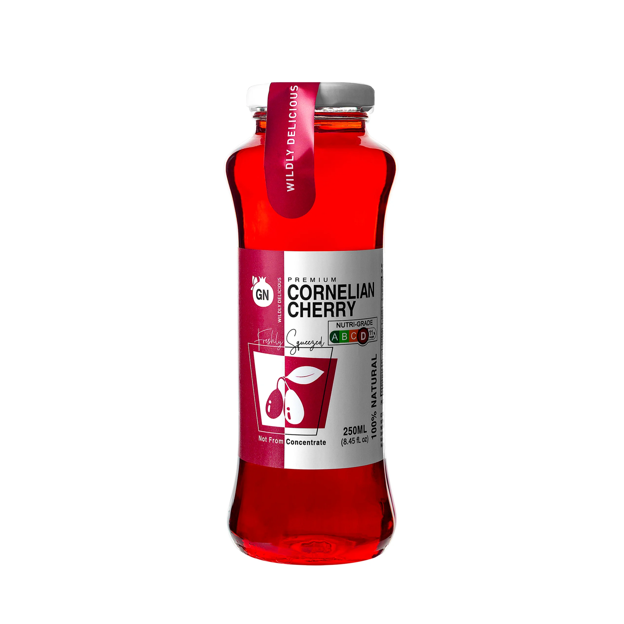 GN 100% Cornelian Cherry Juice 250ml – 20 pcs/ctn 1 GN 100% Cornelian Cherry Juice 250ml – 20 pcs/ctn